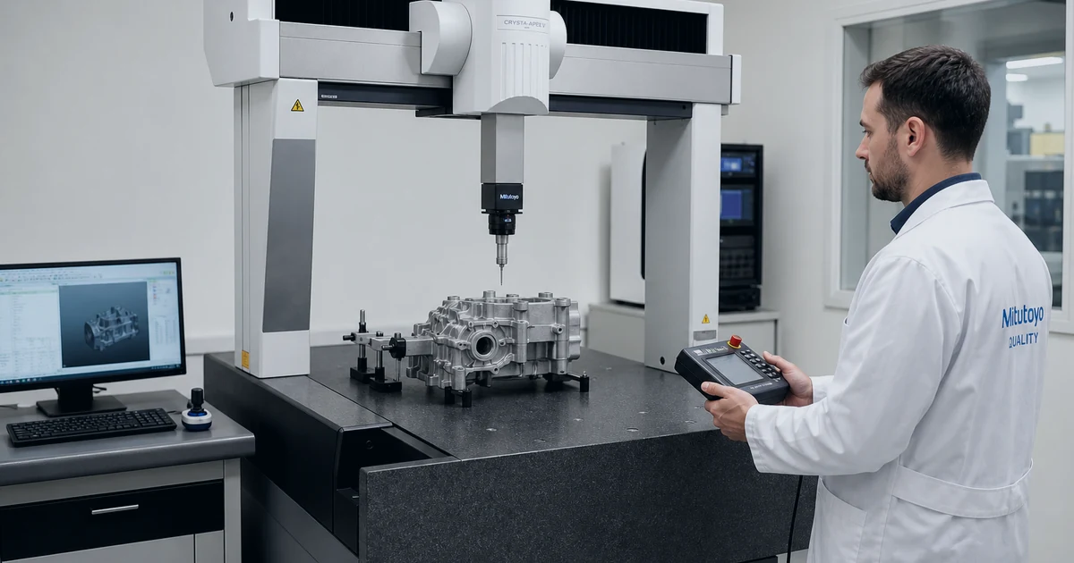 Laboratorio metrologico con tecnico